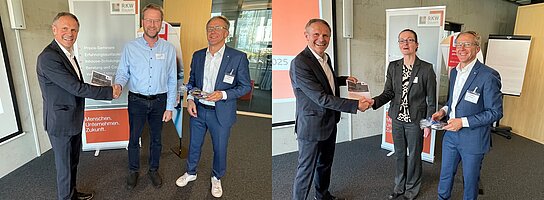 RKW Mitgliederehrung - Übergabe der Urkunden