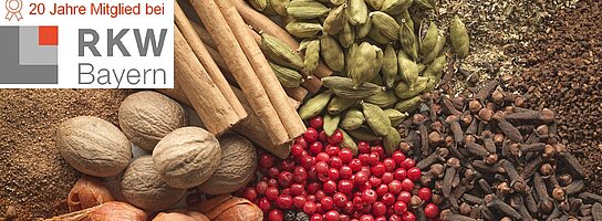 Gemahlene und ungemahlene Gewürze 