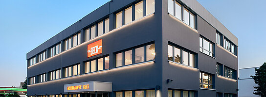 Firmengebäude der Beck GmbH & Co. Elektronik Bauelemente KG