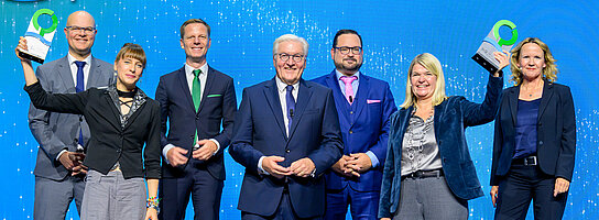 Die Preisträger des Deutschen Umweltpreises 2023